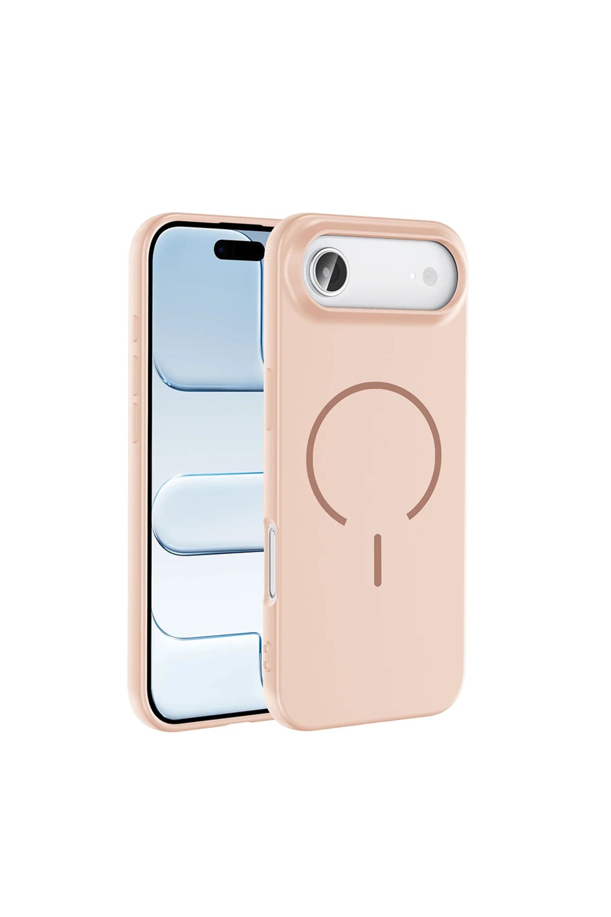 Iphone 17 Air Case Metaks Pastel Magnetic Car Holder Case + Magnetic Car Holder