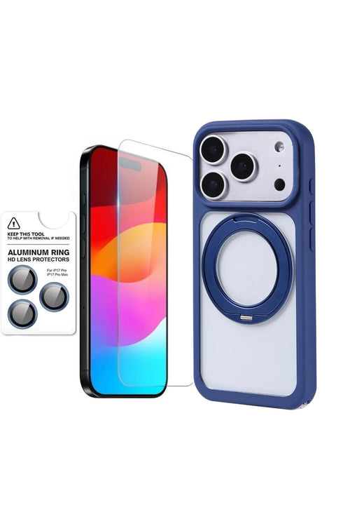 Iphone 17 Pro Max Case Pizza Multi Set Package Case Screen Protector Camera Lens Protector
